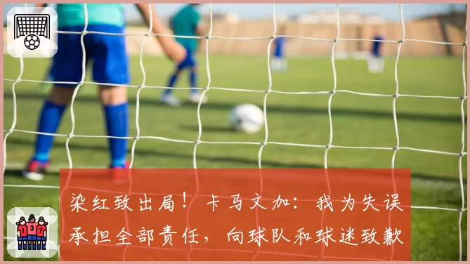 染红致出局！卡马文加：我为失误承担全部责任，向球队和球迷致歉